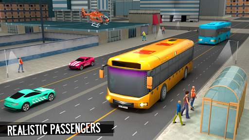 Ultimate Futuristic flying bus Driving Simulator screenshot 2
