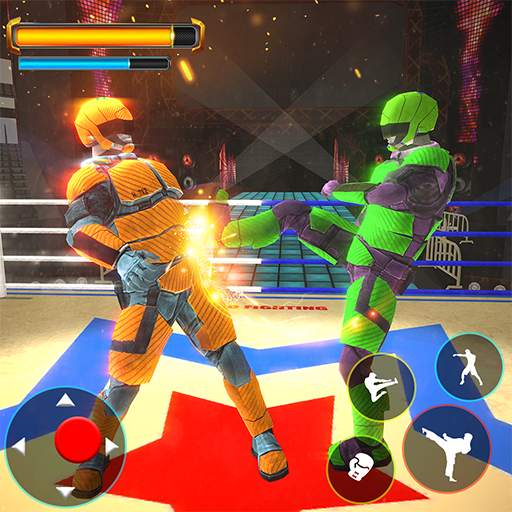 Real Robot Ring Fighting VS Wrestling Robot Game 1.0