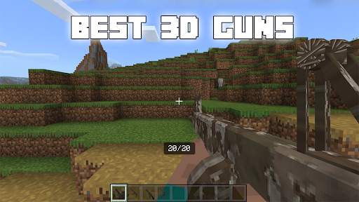 Guns  For Minecraft PE-3D New Mod screenshot 2