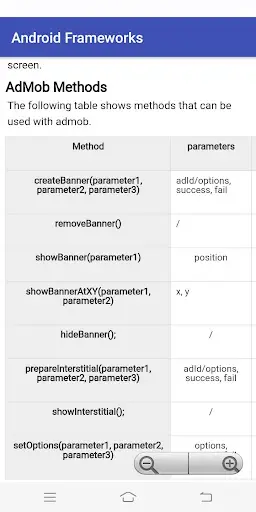 Frameworks for Android screenshot 5