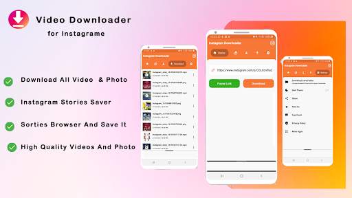 Video Downloader for Instagrame VIdeos & photos screenshot 1