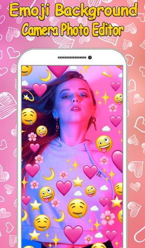 Emoji Background Photo Editor 4 تصوير الشاشة