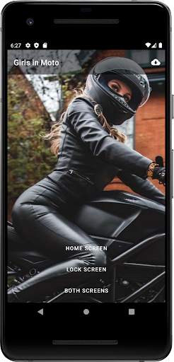 Sexy Girls on Moto Wallpaper screenshot 3