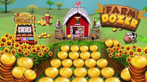 Farm Flowers Coin Party Dozer screenshot 1