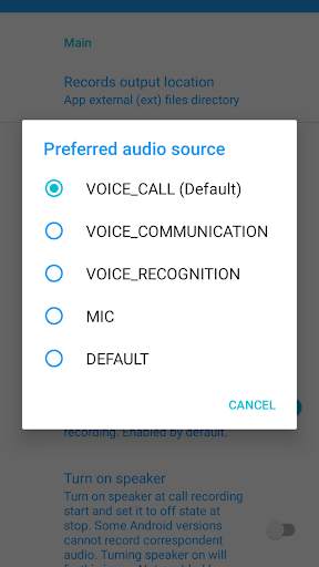 Free Automatic Call Recorder screenshot 6