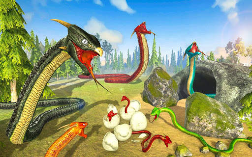 Snake Simulator Anaconda Attack Game 3D screenshot 3