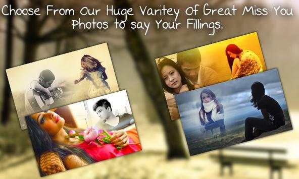 Miss You Photo Frames screenshot 3