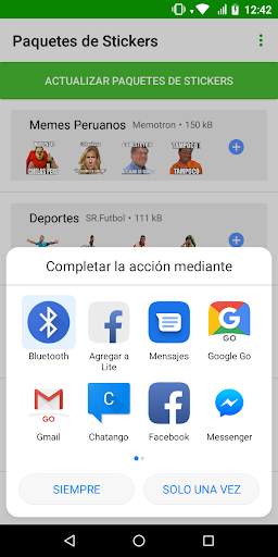 Stickers peruanos para Whatsapp - Stickers Perú screenshot 4
