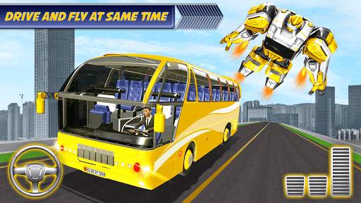 US Bus Robot Car Transform screenshot 11