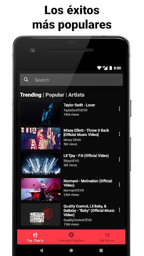 Música Gratis y Videos - Reproductor de Música screenshot 1