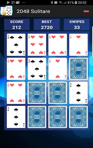 2048 Solitare screenshot 1