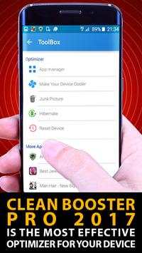 Speed Clean Booster Power 2017 screenshot 7