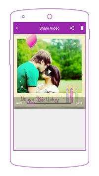 Birthday Video Story Maker screenshot 7