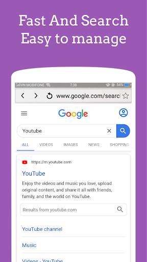 4G High Speed Browser: Light & Fast - Browser 2020 screenshot 2