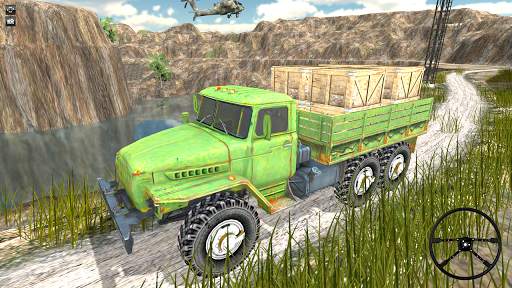 Army Truck Driving Simulator Offroad Driving Games screenshot 4