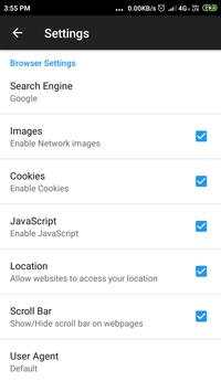 Unblock Site Browser screenshot 5