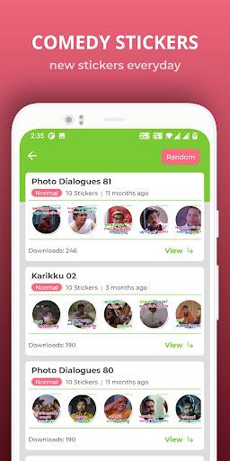 Malayalam Theri Stickers screenshot 5