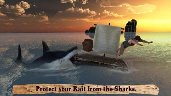 Raft Survival Shark Hunter 3D screenshot 3