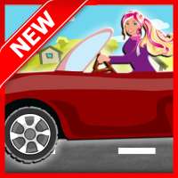 Traffic Car Racing : Girl Game logo