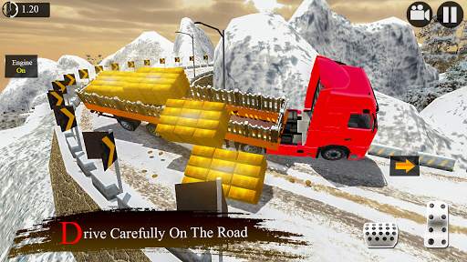 Uphill Gold Transport Truck Dr screenshot 3