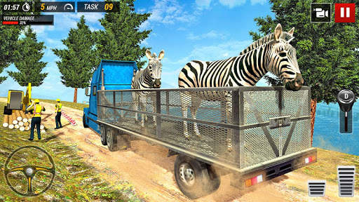 Offroad Truck Animal Transport Games screenshot 6