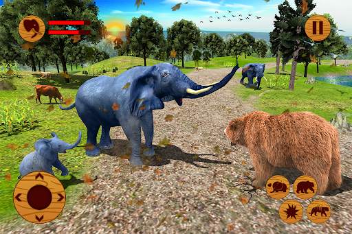 Wild Elephant Family Simulator screenshot 21