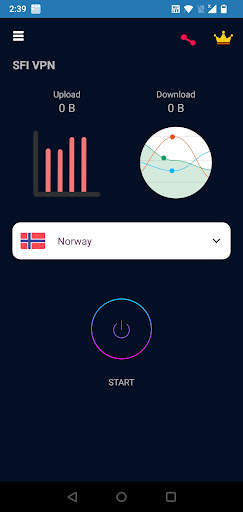 SFI VPN screenshot 1