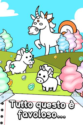 Unicorn Evolution Gioco Magico screenshot 1