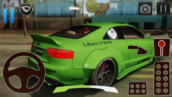 Car Driving Simulator Audi screenshot 1