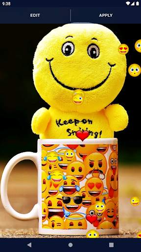 Cute Emoji Live Wallpaper screenshot 8
