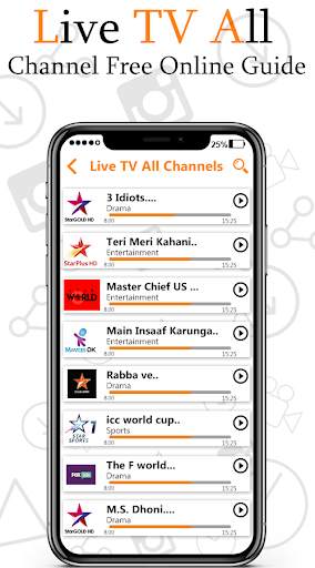 LIVE TV FREE Online Guide For All Channels screenshot 4