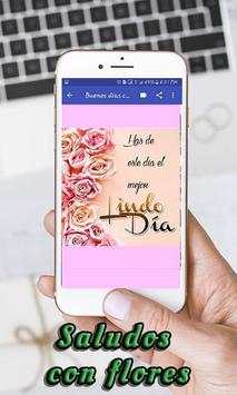 Buenos Días con Flores screenshot 1