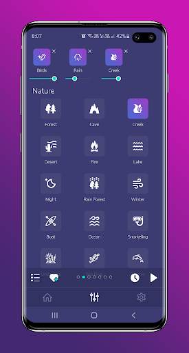 Relax.me - Rain Sounds, Sleep, Relax & Meditation screenshot 3
