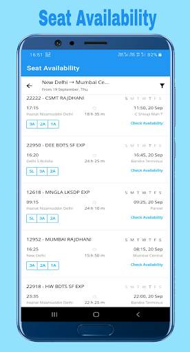 Train Enquiry PNR Status screenshot 3