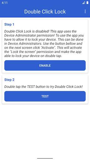 Double Click Lock - Double Tap to Lock screenshot 1