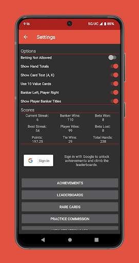 Learn Baccarat screenshot 3