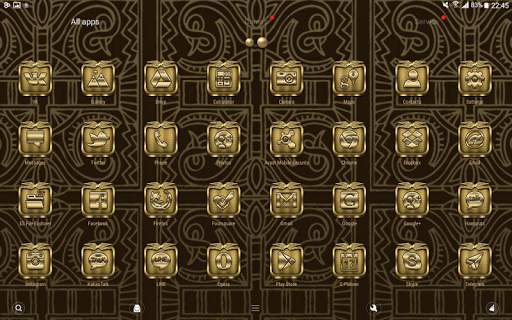 Pharaoh Go Launcher theme screenshot 13