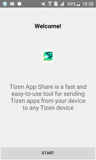 Tizen App Share screenshot 1