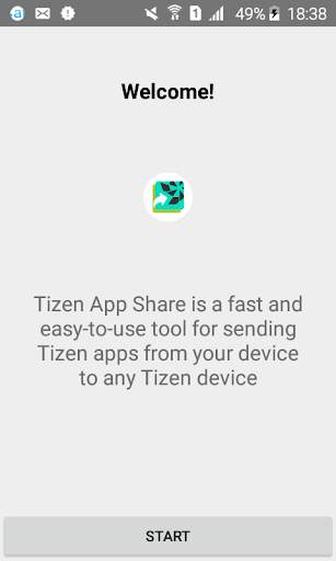 Tizen App Share screenshot 1