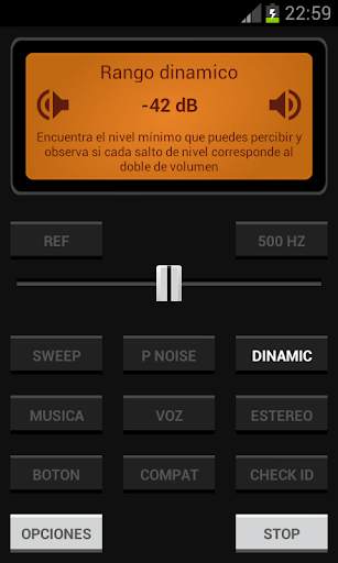 Test de auriculares  screenshot 3