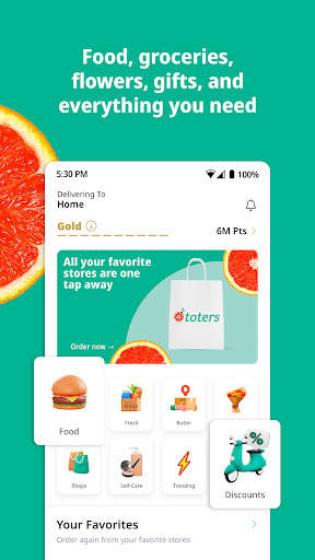 Toters: Food Delivery & More screenshot 2