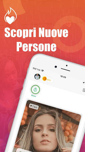 Meetly - Applicazione di incontri e chat gratuita screenshot 1