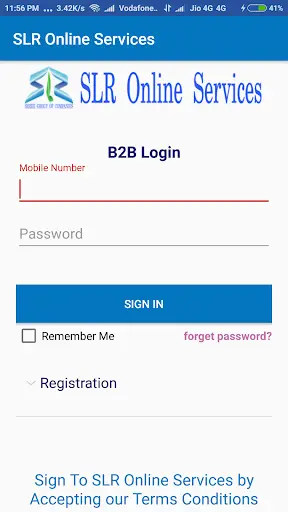 SLR Online Services screenshot 1