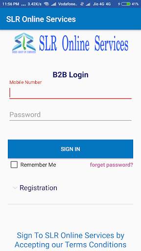 SLR Online Services screenshot 1