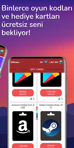 Gift Game - E-Pin & Gift Cards screenshot 2