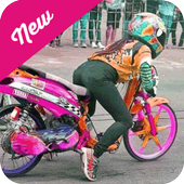 Drag Race Motor Girl Simulator icon