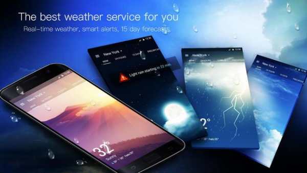 Amber Weather Pro screenshot 1