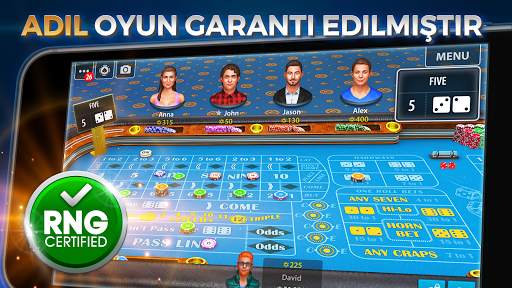 Pokerist'ten Vegas Craps screenshot 1