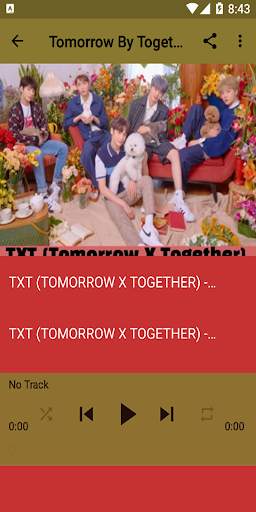 TXT - Tomorrow By Together   OFFLINE K-POP Song screenshot 1