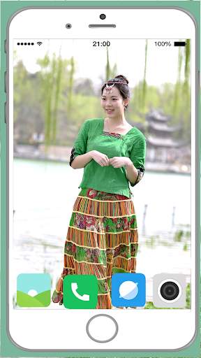 Chinese Girl Full HD Wallpaper screenshot 13